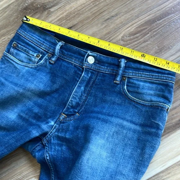 Bla Konst Acne Blue Skinny Jeans Made In Italy